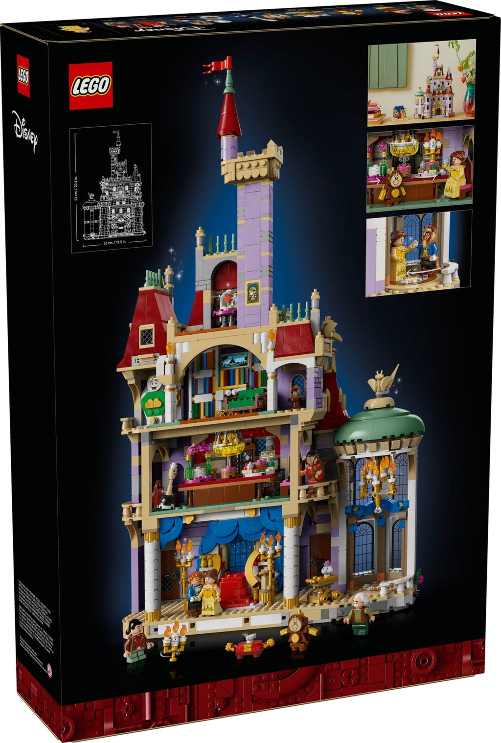 43263 Beauty and the Beast Castle product image 2, provided for visual reference and product detail review