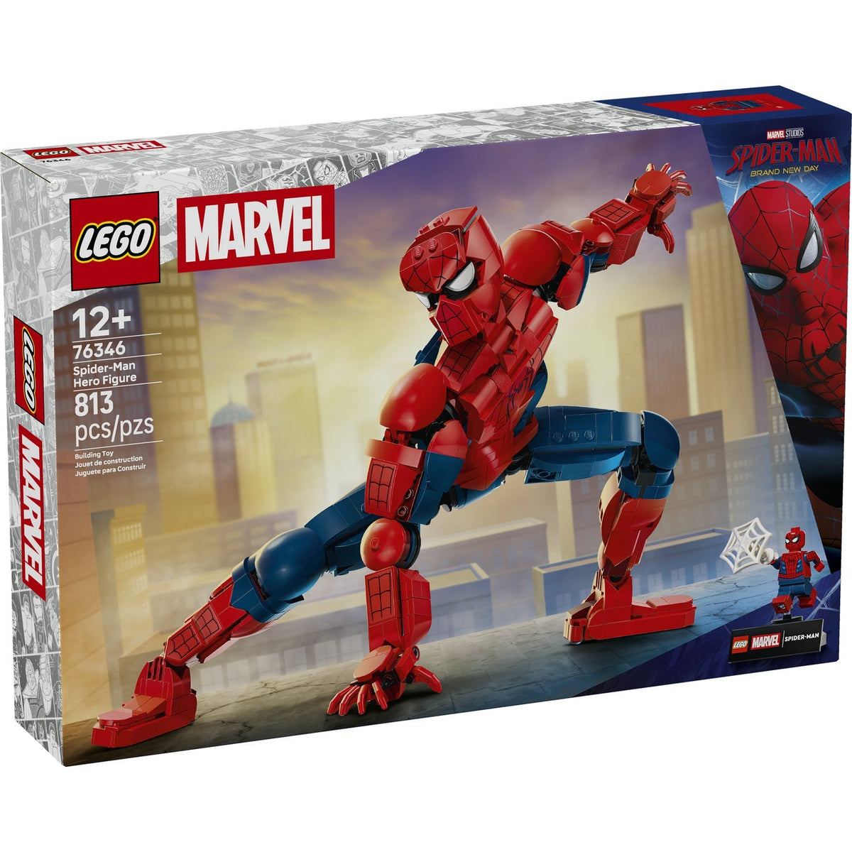 76346 Spider-Man Hero Figure product image 1, provided for visual reference and product detail review