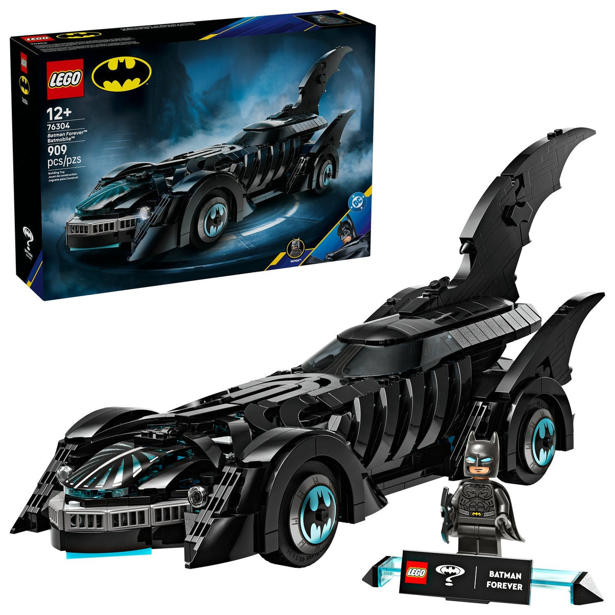 76304 Batman Forever Batmobile product image 2, provided for visual reference and product detail review