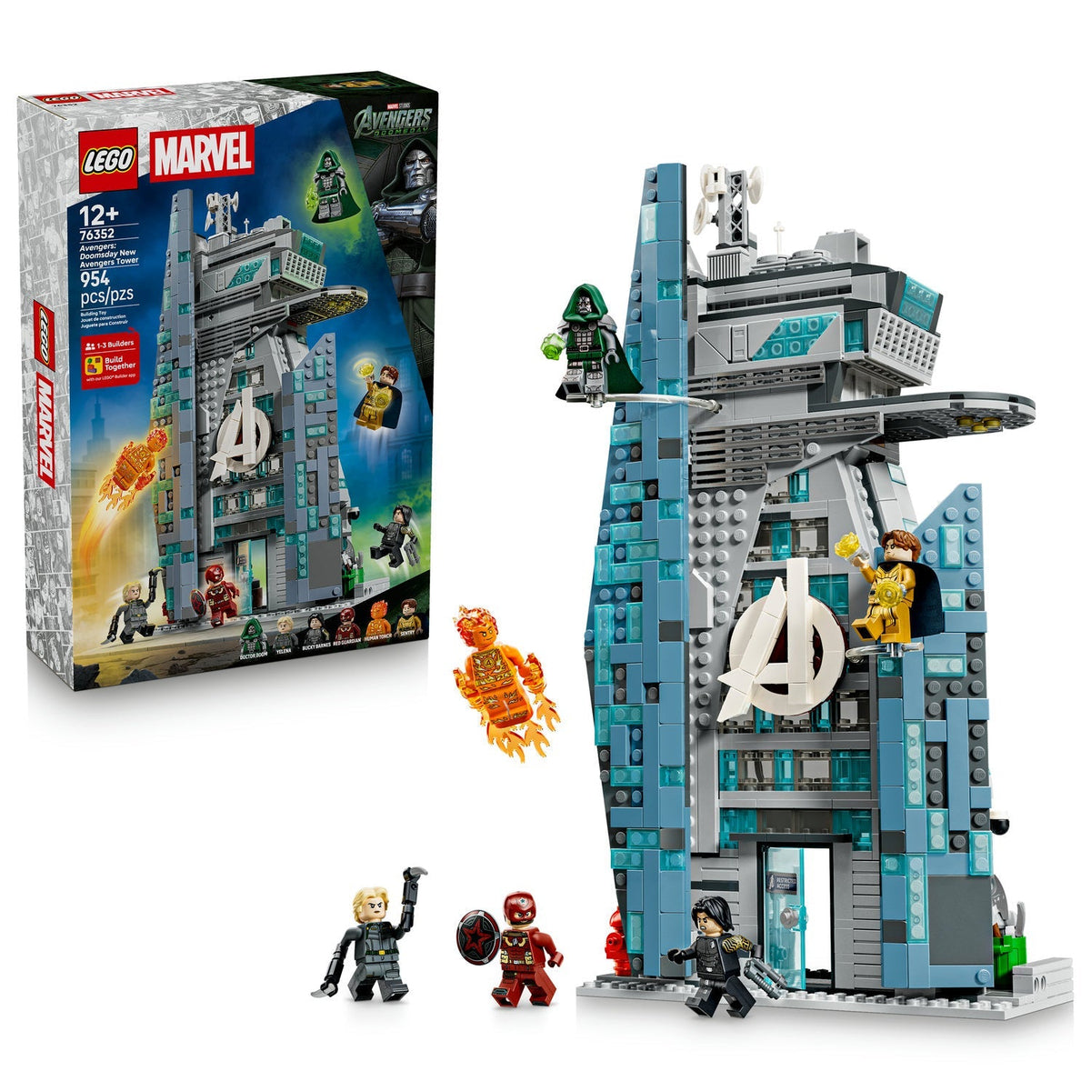 76352 Avengers: Doomsday New Avengers Tower product image 2, provided for visual reference and product detail review