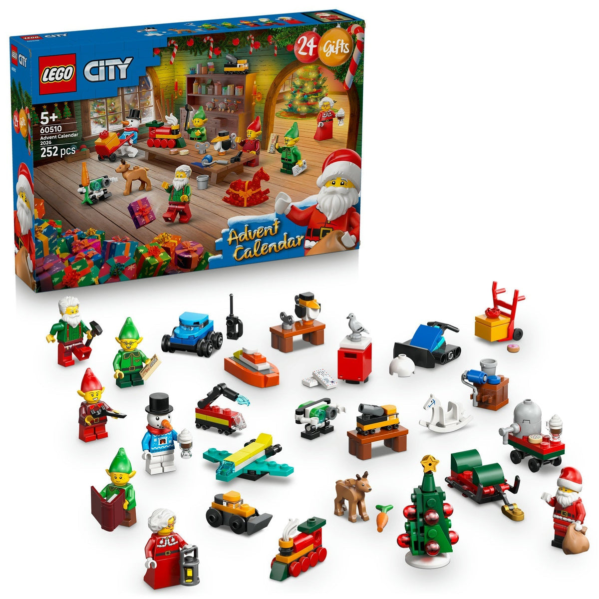 60510 City Advent Calendar 2026 product image 2, provided for visual reference and product detail review
