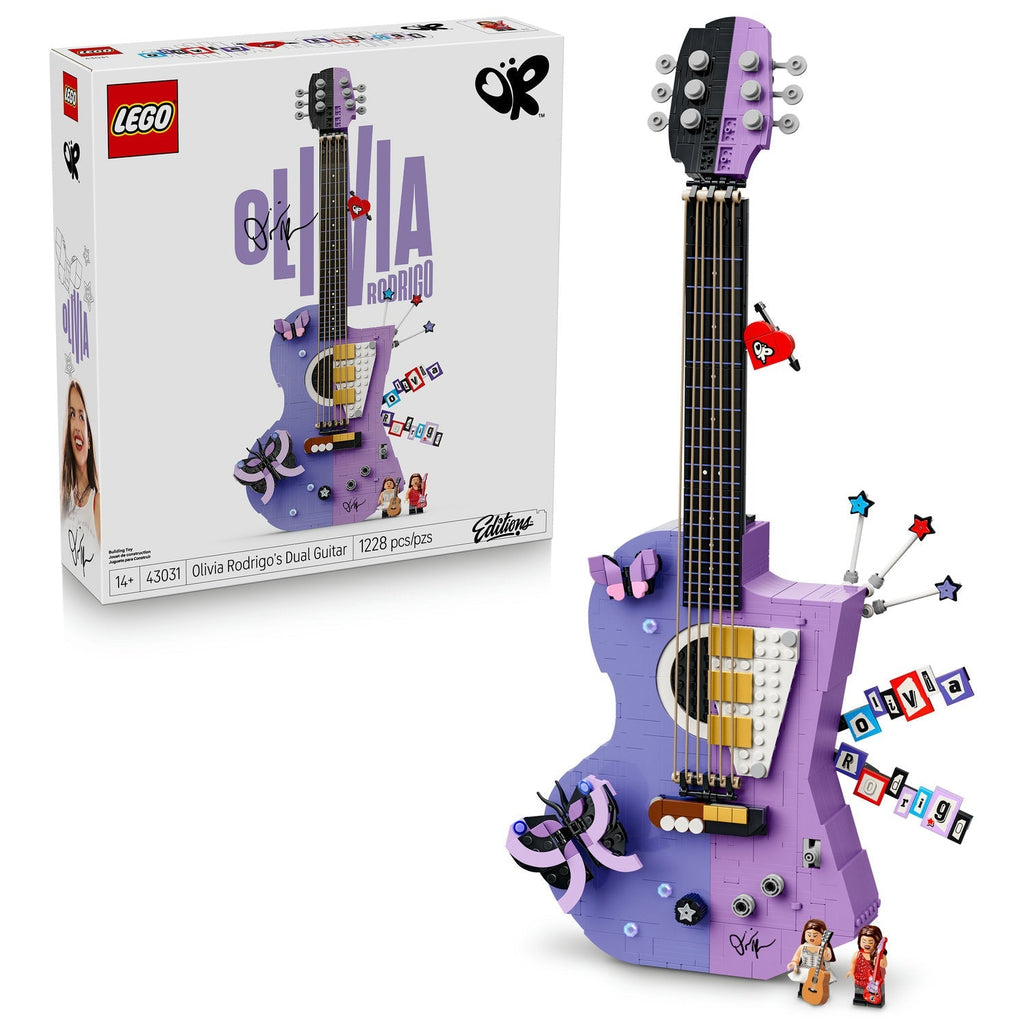 43031 Olivia Rodrigo's Dual Guitar product image 3, provided for visual reference and product detail review