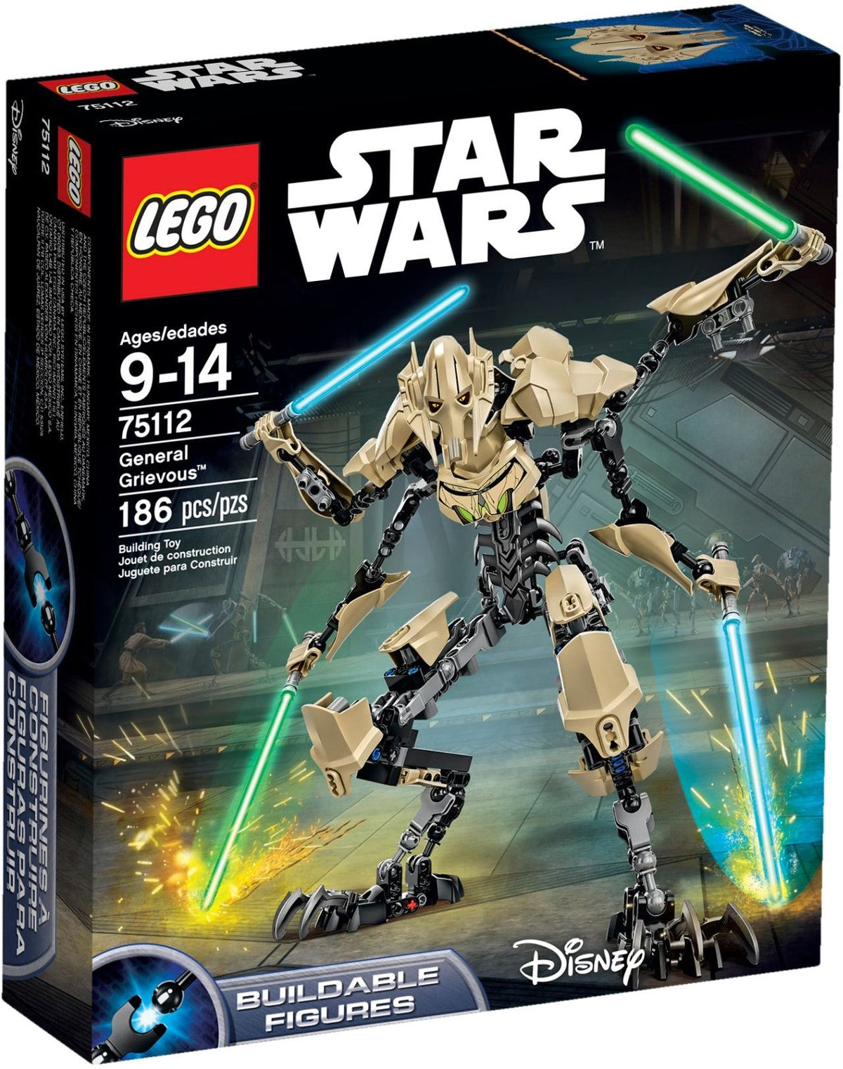 75112 General Grievous product image 1, provided for visual reference and product detail review