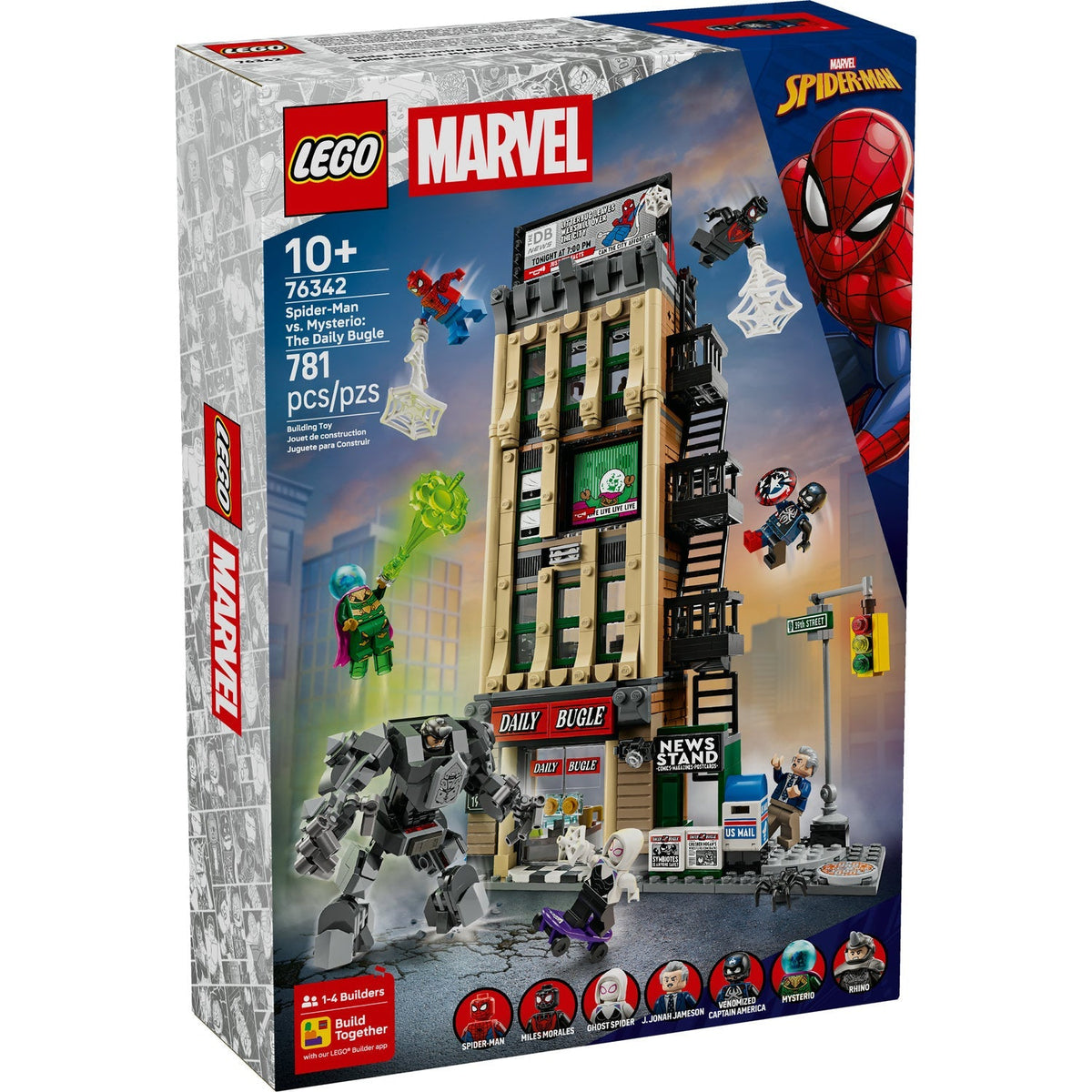76342 Spider-Man vs. Mysterio: The Daily Bugle product image 1, provided for visual reference and product detail review