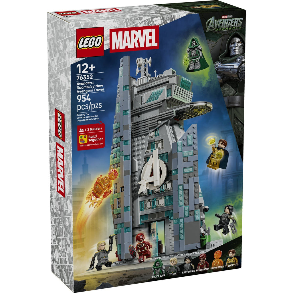 76352 Avengers: Doomsday New Avengers Tower product image 1, provided for visual reference and product detail review