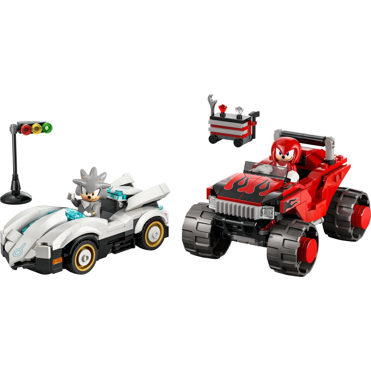 77118 Silver's Car vs. Knuckles' Monster Truck product image 3, provided for visual reference and product detail review