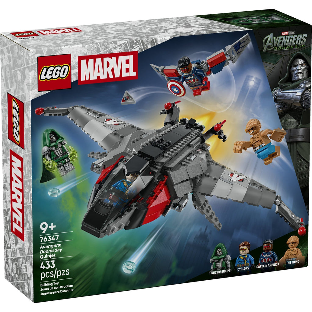 76347 Avengers: Doomsday Quinjet product image 1, provided for visual reference and product detail review