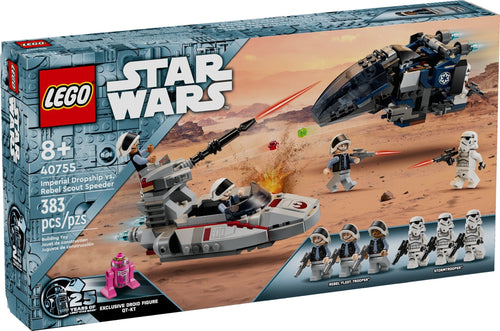 40755 Imperial Dropship vs. Rebel Scout Speeder product image 1, provided for visual reference and product detail review