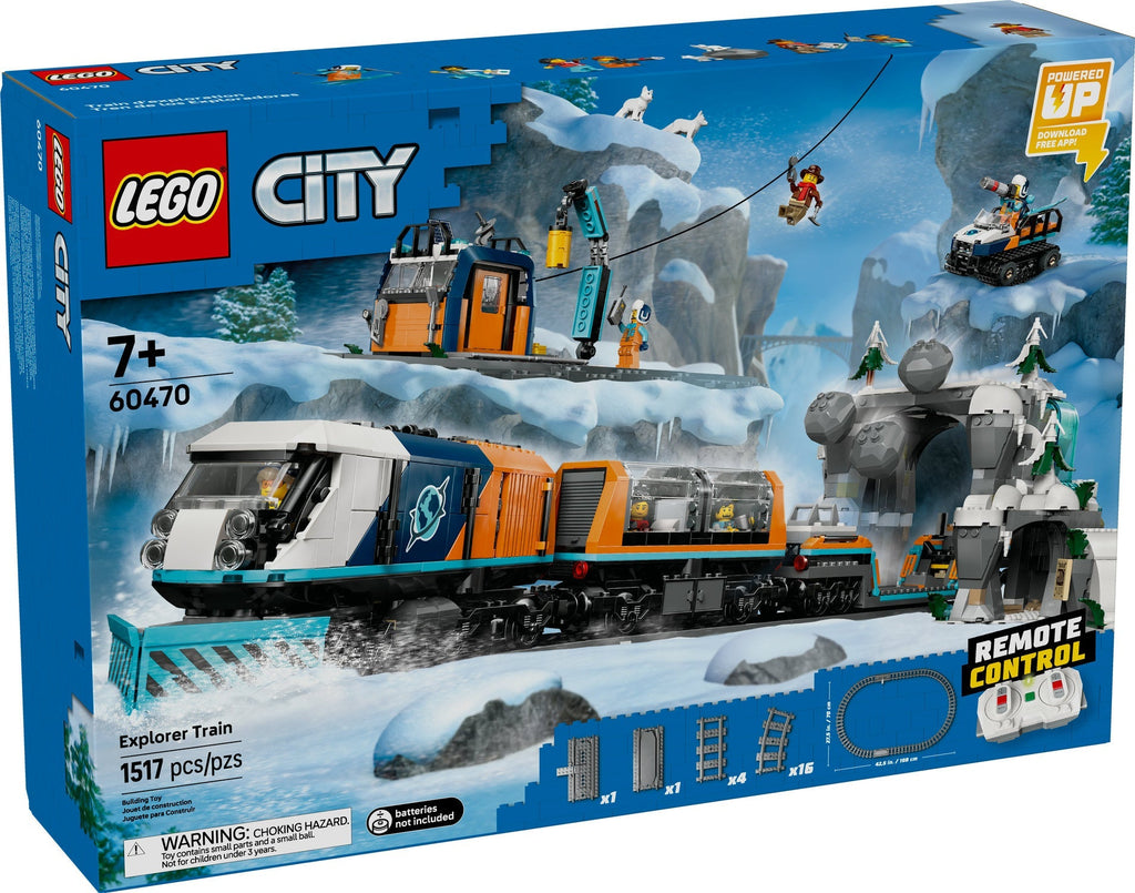 60470 Explorers' Arctic Polar Express Train product image 1, provided for visual reference and product detail review
