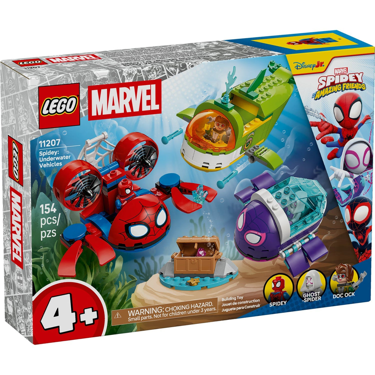 11207 Spidey: Underwater Vehicles product image 1, provided for visual reference and product detail review