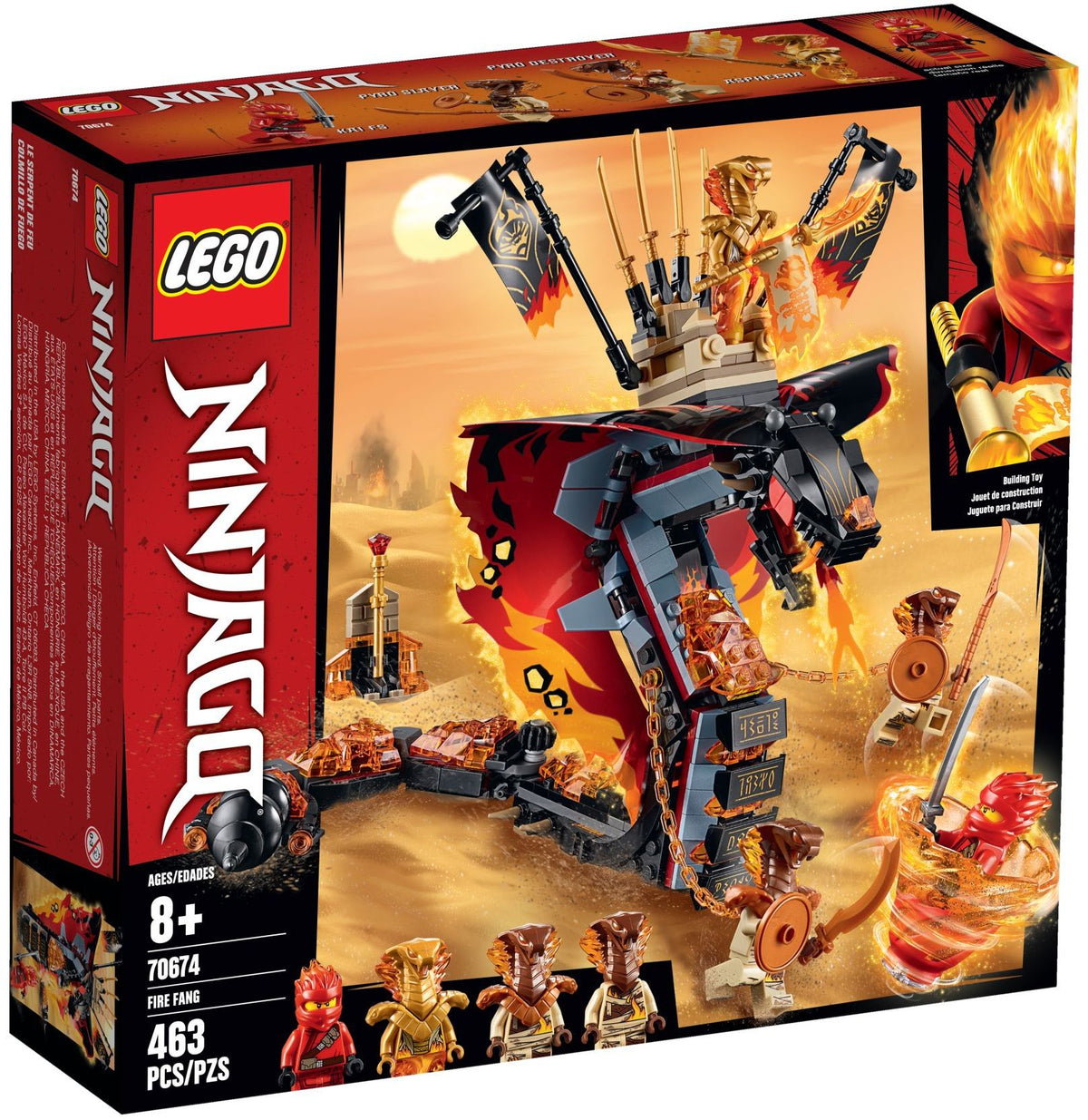 70674 Fire Fang product image 1, provided for visual reference and product detail review