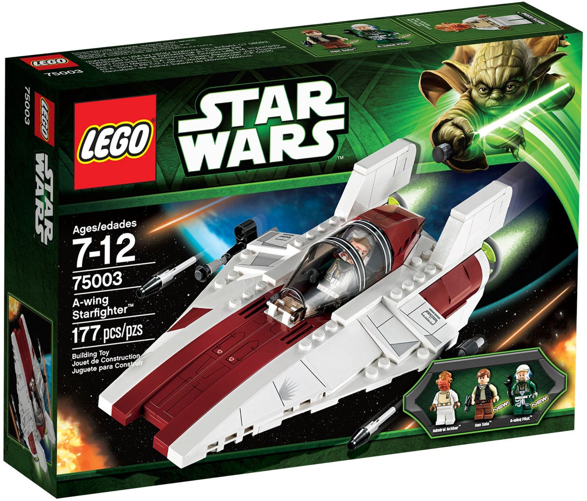 75003 A-wing Starfighter product image 1, provided for visual reference and product detail review