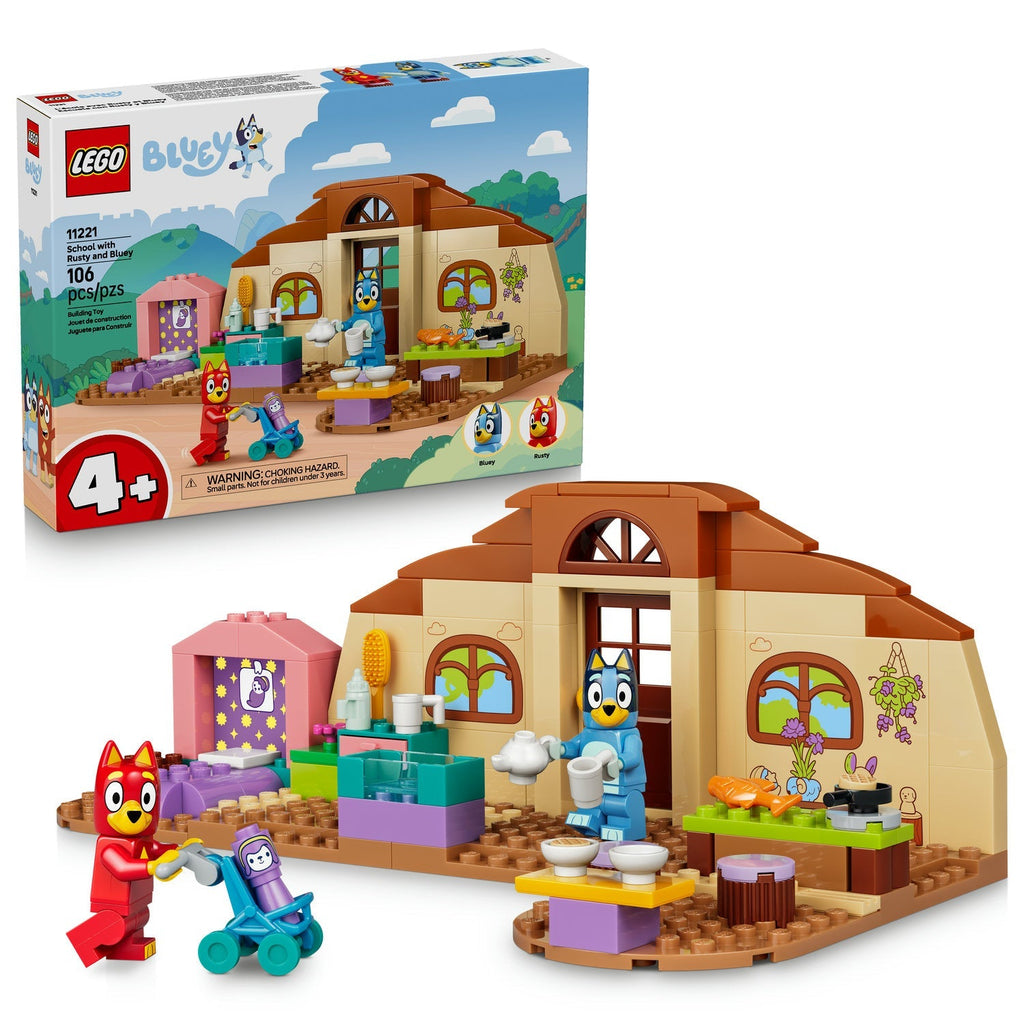 11221 School with Rusty and Bluey product image 2, provided for visual reference and product detail review