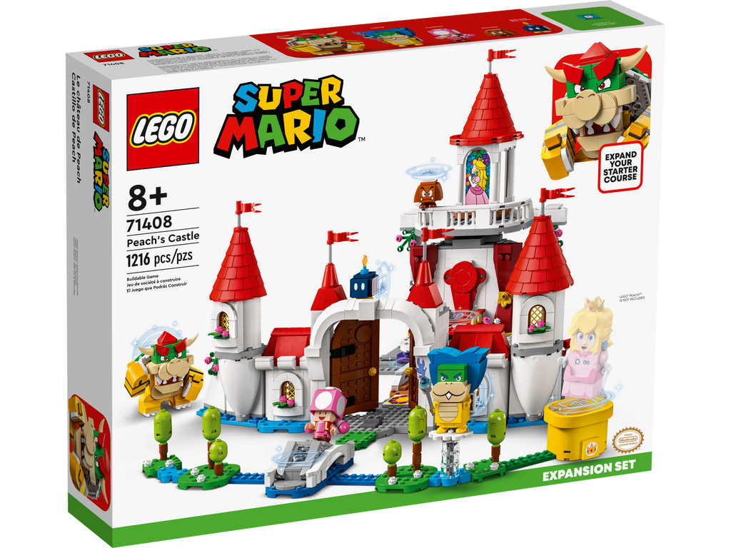 71408 Peach Castle Expansion Set product image 1, provided for visual reference and product detail review