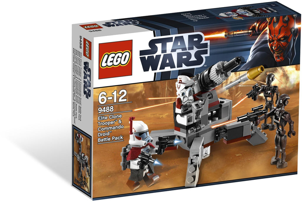 9488 Elite Clone Trooper & Commando Droid Battle Pack product image 1, provided for visual reference and product detail