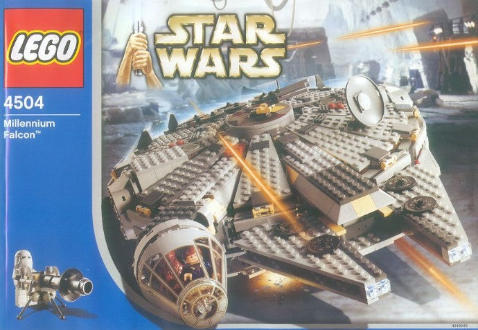 4504 Millennium Falcon (Blue Box Version) (C) product image 1, provided for visual reference and product detail review