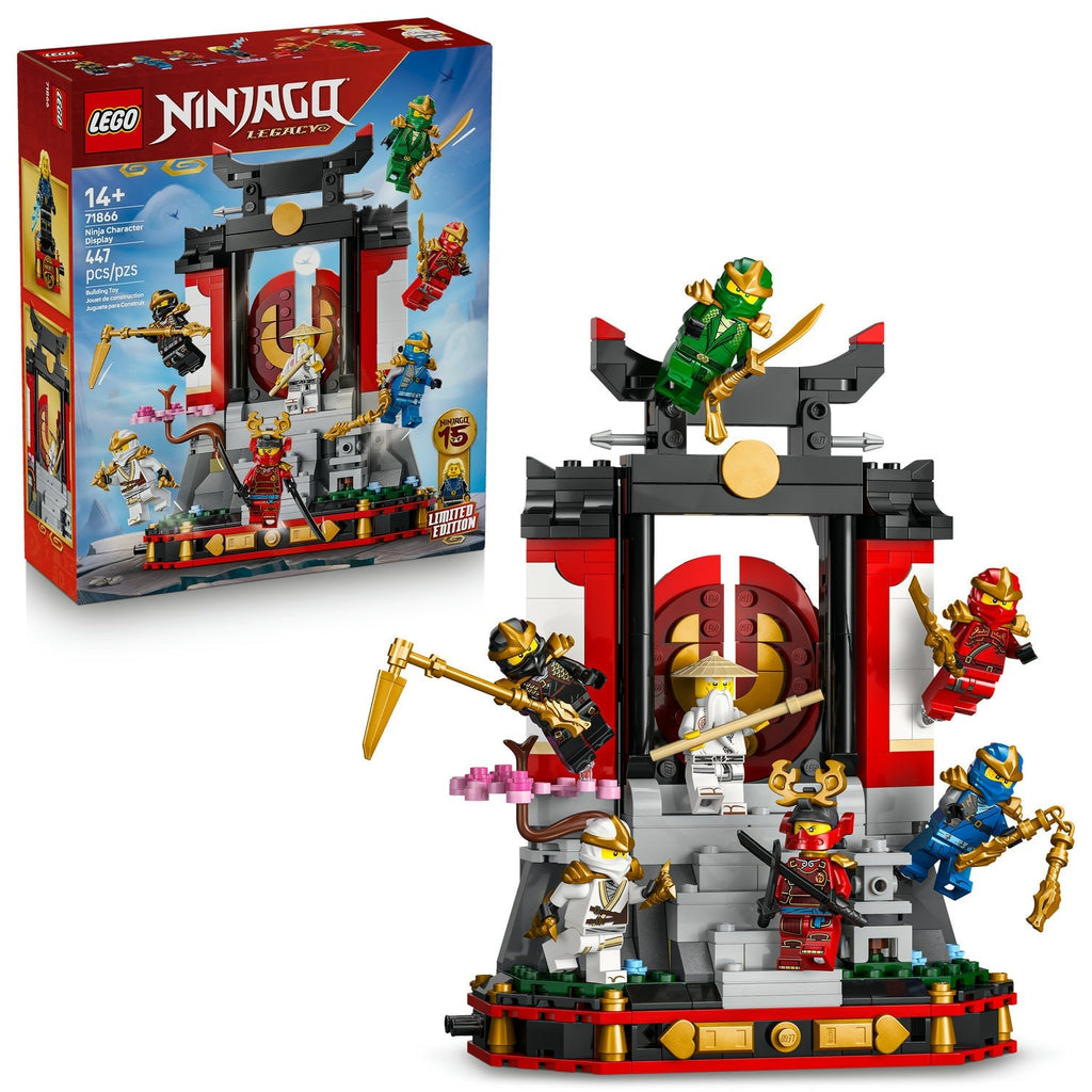 71866 Ninja Character Display 15th Anniversary product image 2, provided for visual reference and product detail review