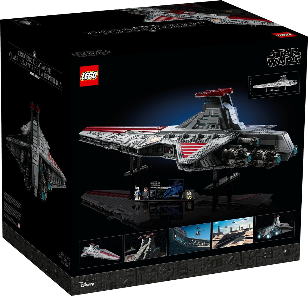75367 Venator-Class Republic Attack Cruiser product image 3, provided for visual reference and product detail review