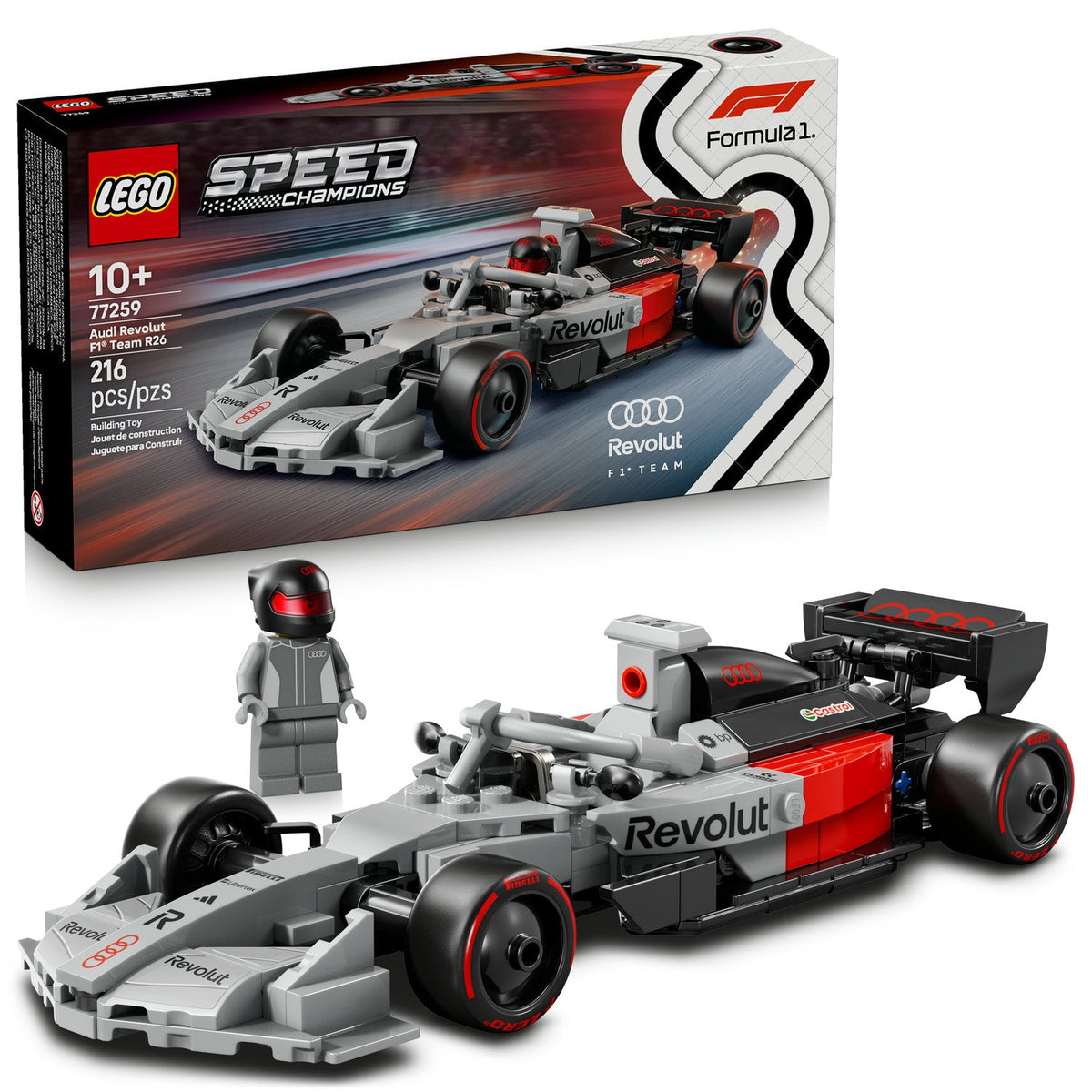77259 Audi Revolut F1 Team R26 Race Car product image 2, provided for visual reference and product detail review