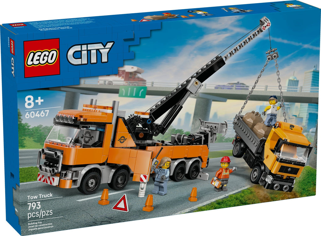 60467 Heavy-Duty Recovery Tow Truck with Crane product image 1, provided for visual reference and product detail review