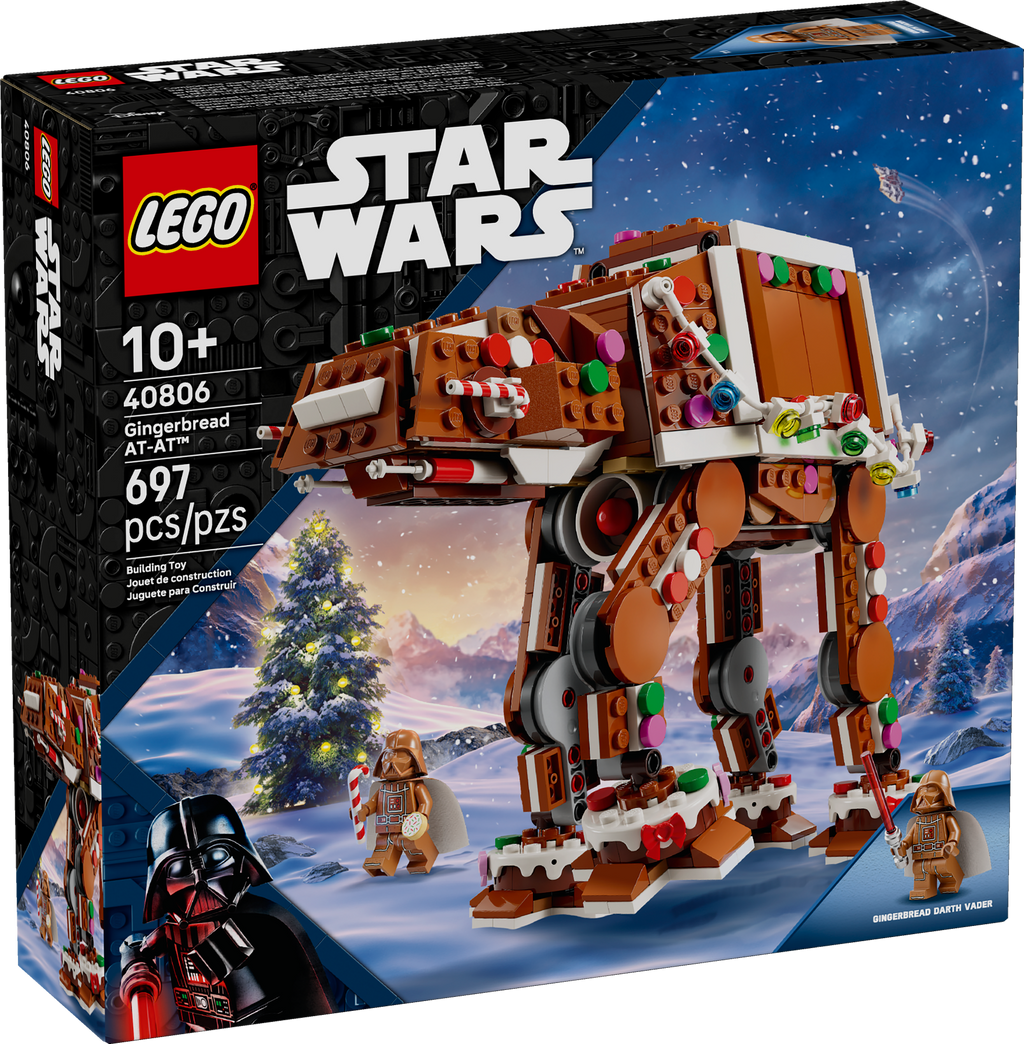 40806 Gingerbread AT-AT Walker product image 1, provided for visual reference and product detail review