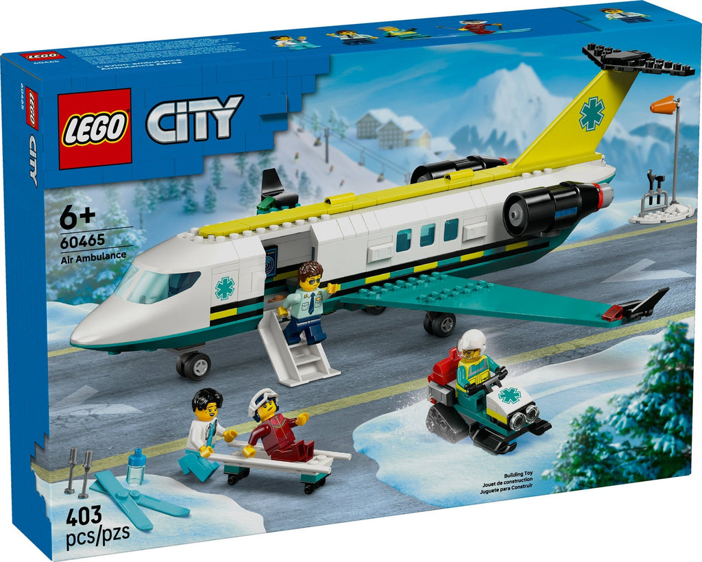 60465 Emergency Air Ambulance Airplane product image 1, provided for visual reference and product detail review