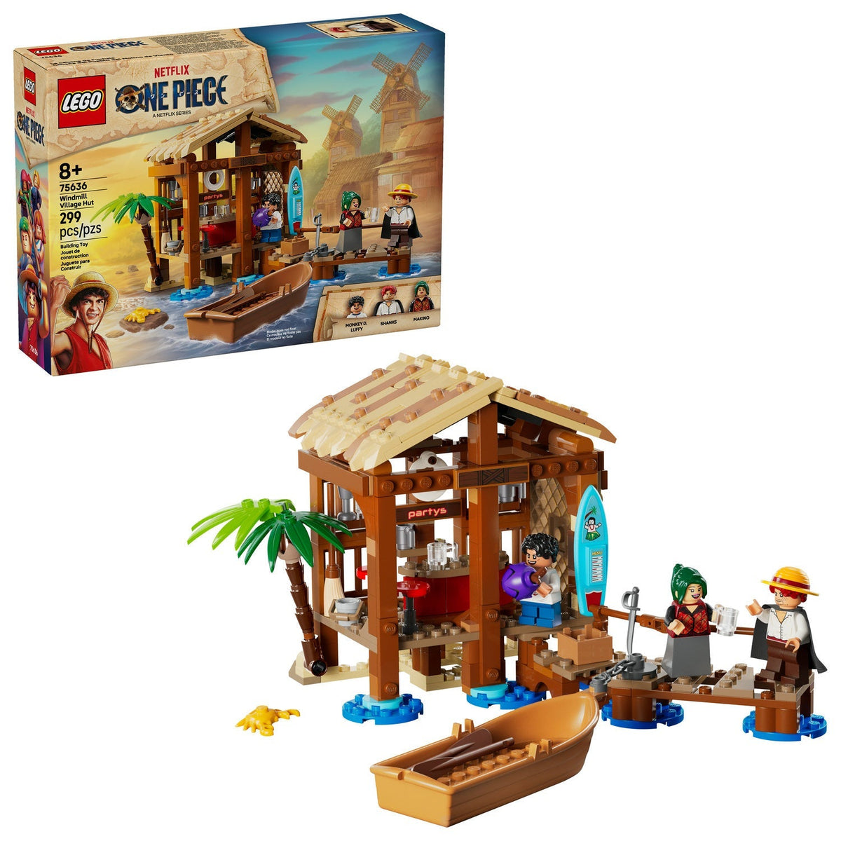 75636 Windmill Village Hut product image 2, provided for visual reference and product detail review