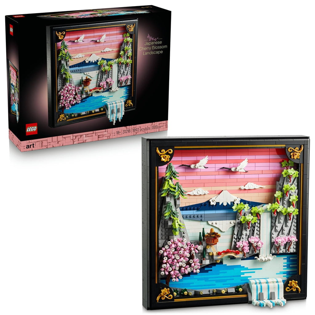 31218 Japanese Cherry Blossom Landscape product image 2, provided for visual reference and product detail review