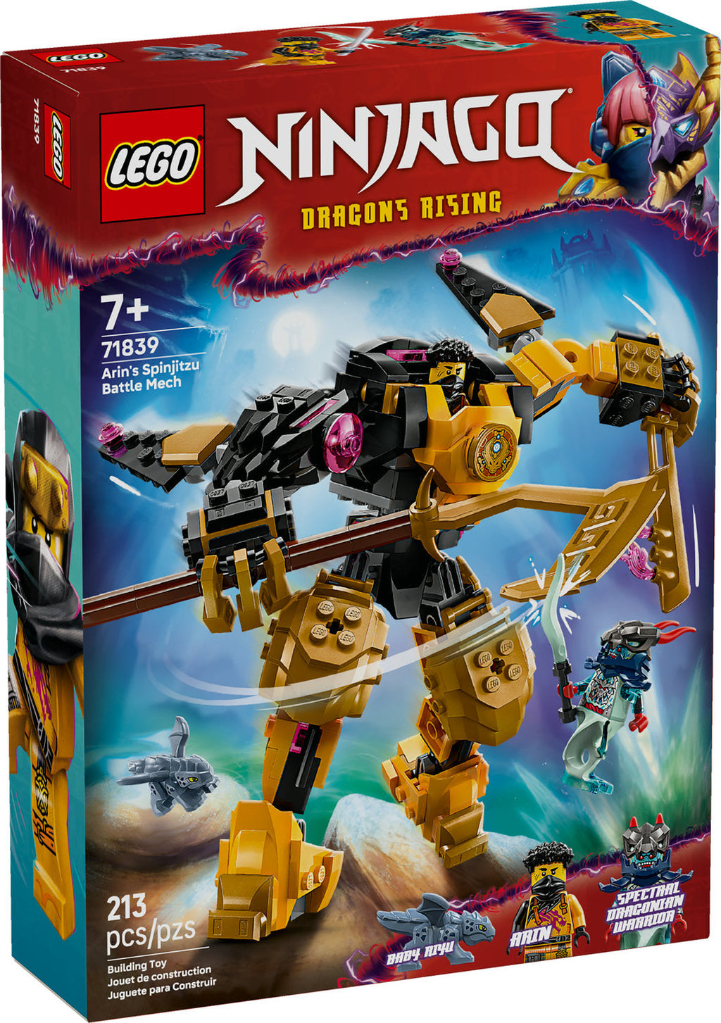 71839 Arin's Spinjitzu Battle Mech product image 1, provided for visual reference and product detail review