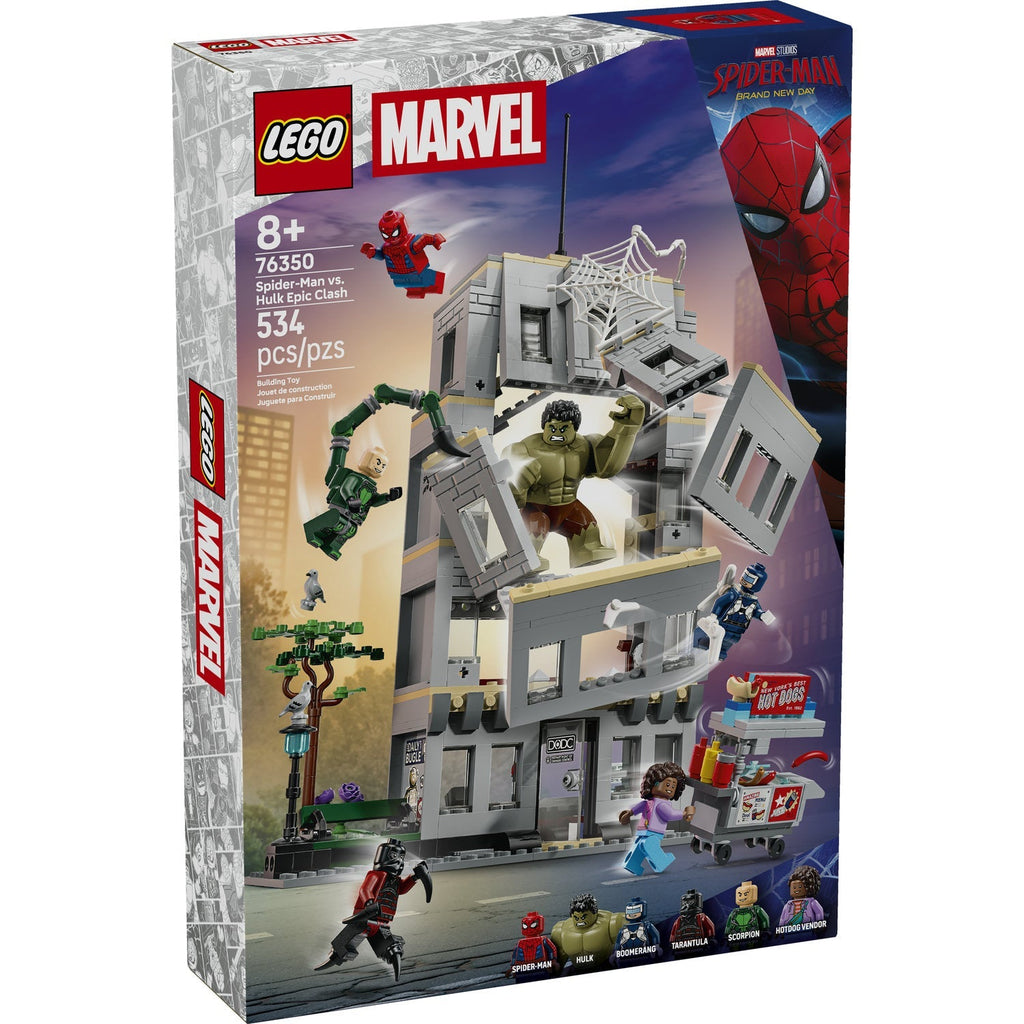 76350 Spider-Man vs. Hulk Epic Clash product image 1, provided for visual reference and product detail review