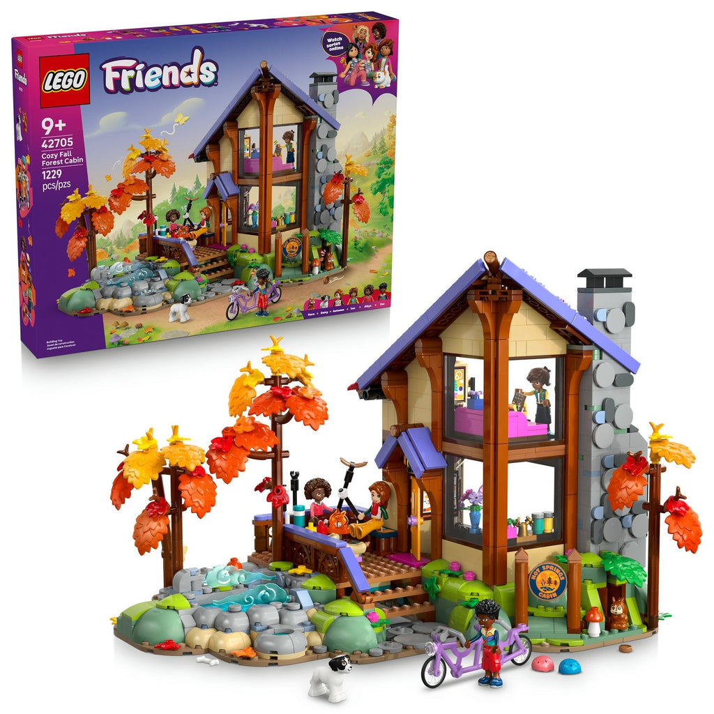 42705 Cozy Fall Forest Cabin product image 2, provided for visual reference and product detail review