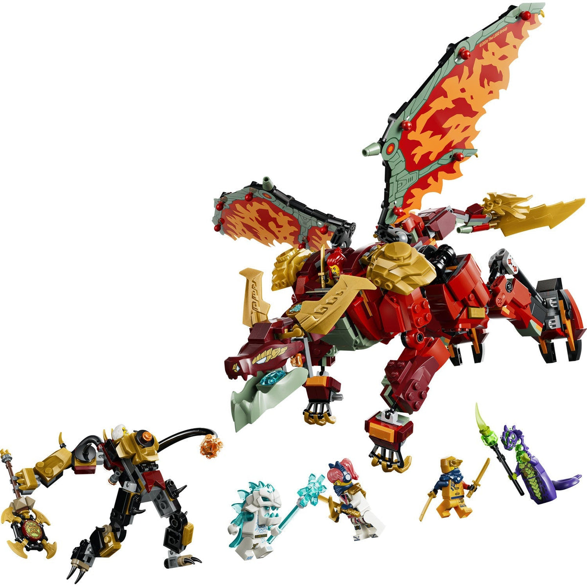 71868 Wyldfyre's Transforming Dragon Mech product image 3, provided for visual reference and product detail review