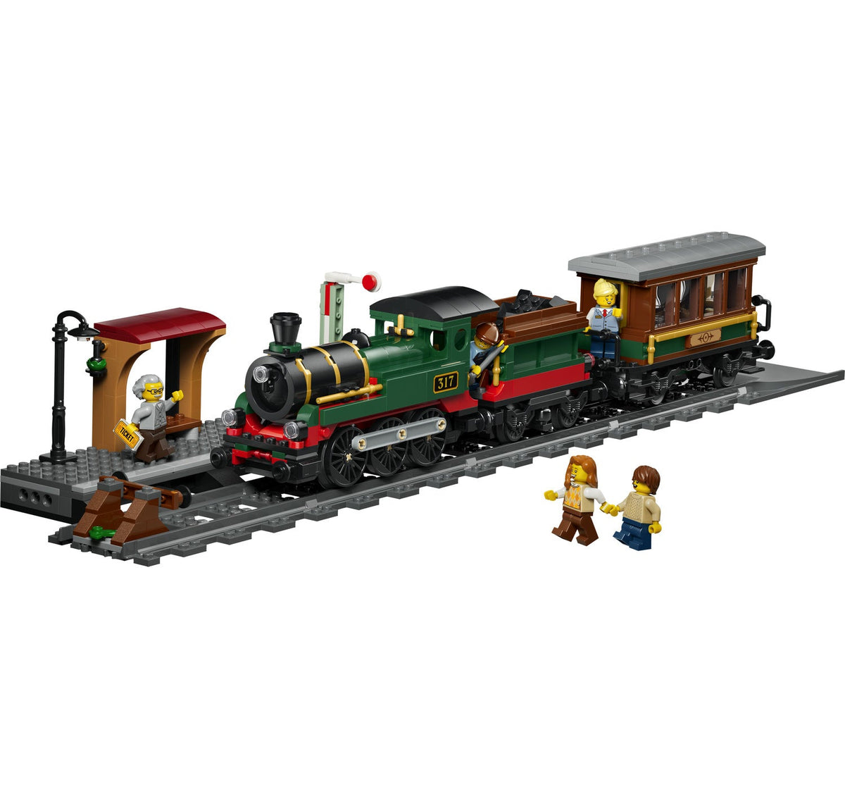 60511 Vintage Steam Train product image 3, provided for visual reference and product detail review