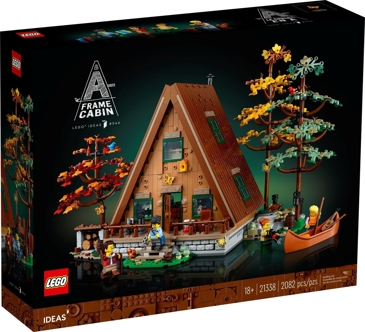 21338 A-Frame Cabin (C) product image 1, provided for visual reference and product detail review