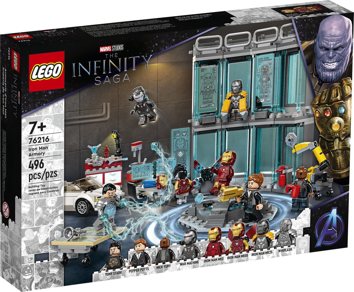 76216 Iron Man Armory product image 1, provided for visual reference and product detail review
