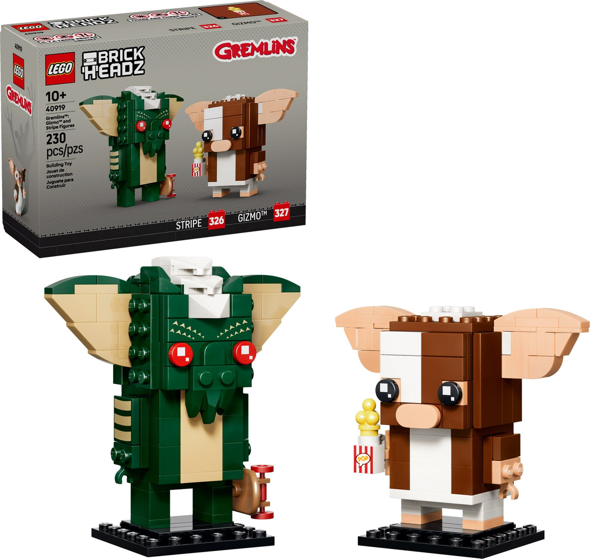 40919 Gremlins Gizmo and Stripe Figures product image 2, provided for visual reference and product detail review