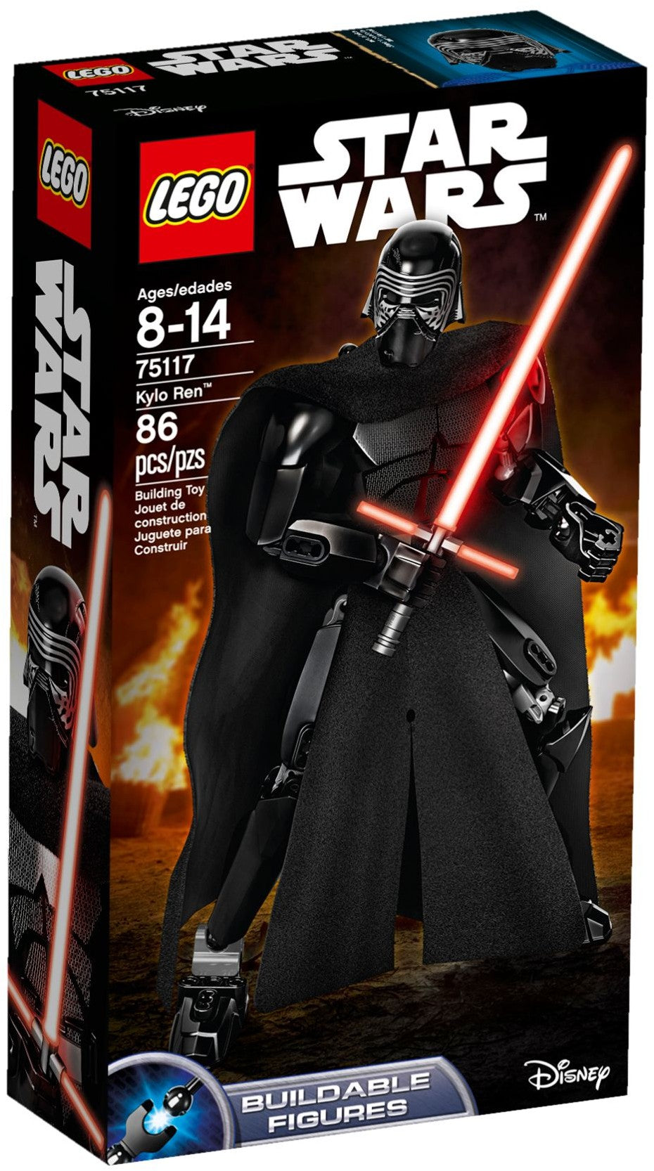 75117 Kylo Ren product image 1, provided for visual reference and product detail review