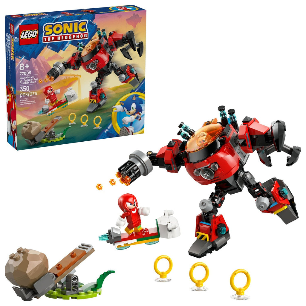 77005 Knuckles vs. Dr. Eggman Egg Crusher Mech product image 2, provided for visual reference and product detail review