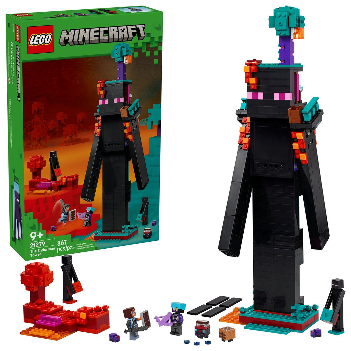 21279 The Enderman Tower product image 2, provided for visual reference and product detail review