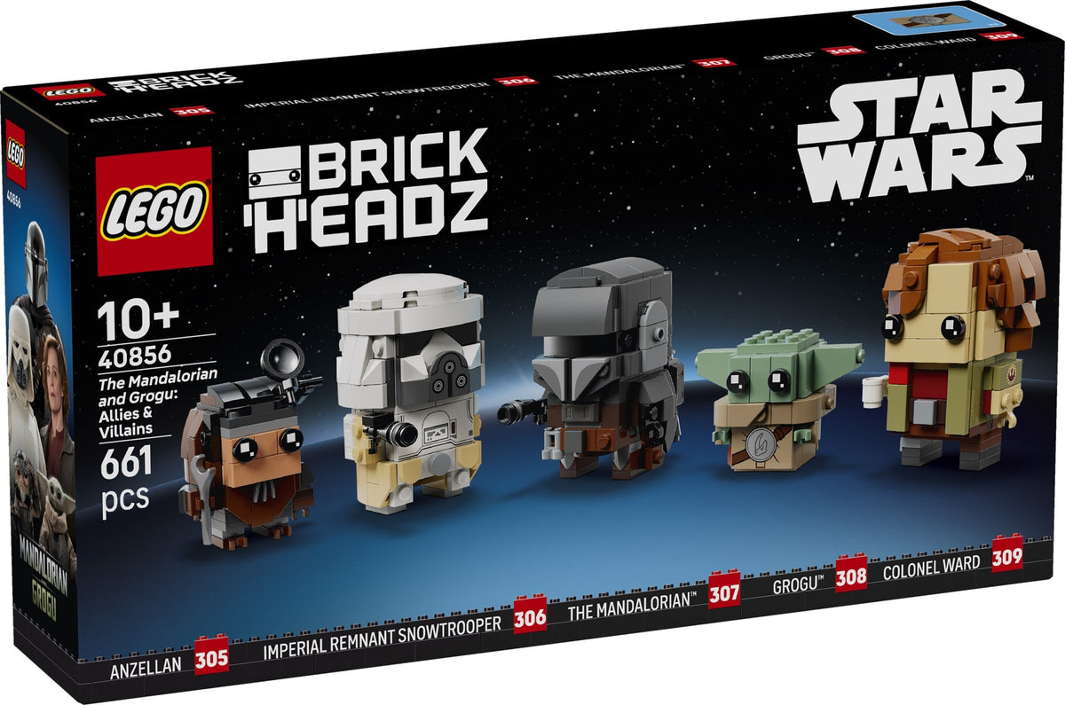 40856 The Mandalorian and Grogu: Allies & Villains product image 1, provided for visual reference and product detail review