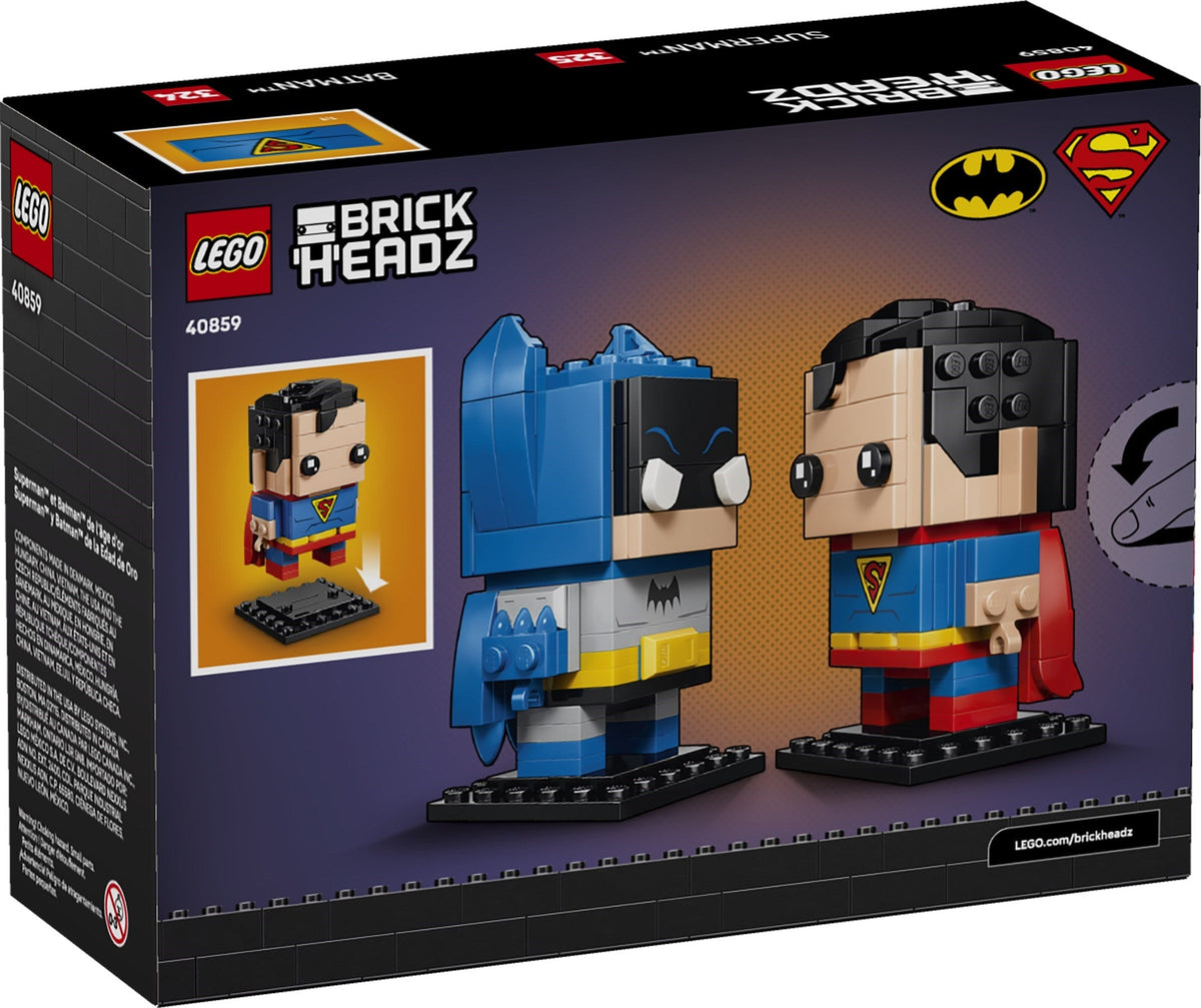 40859 Golden Age Superman and Batman Figures product image 2, provided for visual reference and product detail review
