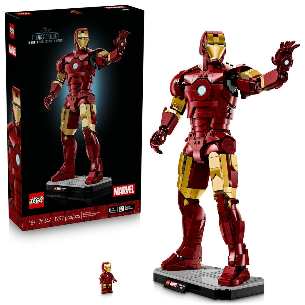 76344 Iron Man Mark 3 Collectors' Edition product image 2, provided for visual reference and product detail review