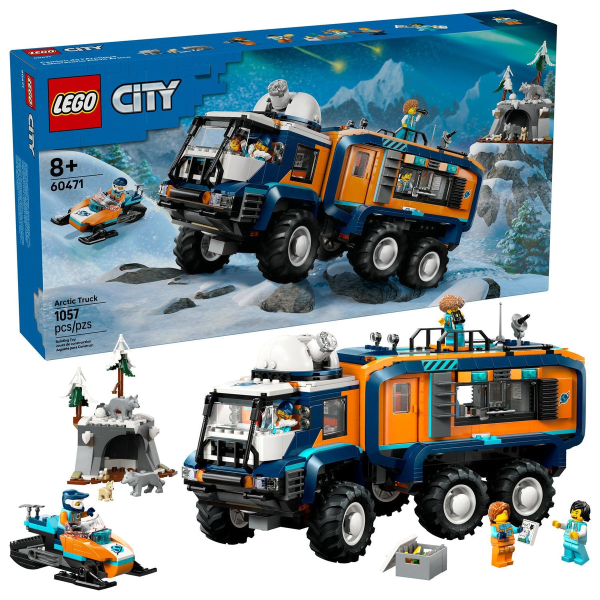 60471 Arctic Explorer Science Lab Truck product image 2, provided for visual reference and product detail review