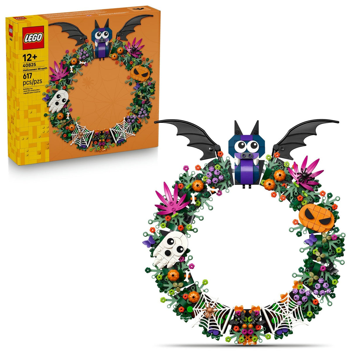 40825 Halloween Wreath product image 2, provided for visual reference and product detail review