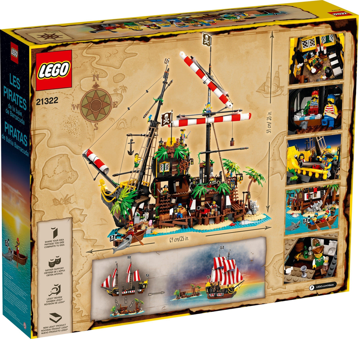 21322 Pirates of Barracude Bay product image 2, provided for visual reference and product detail review