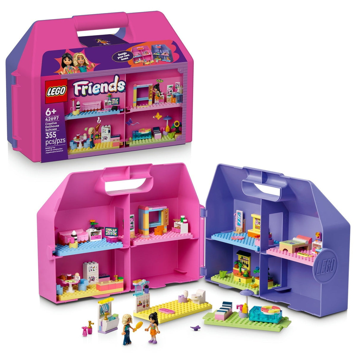 42697 Creative Dollhouse Suitcase product image 2, provided for visual reference and product detail review