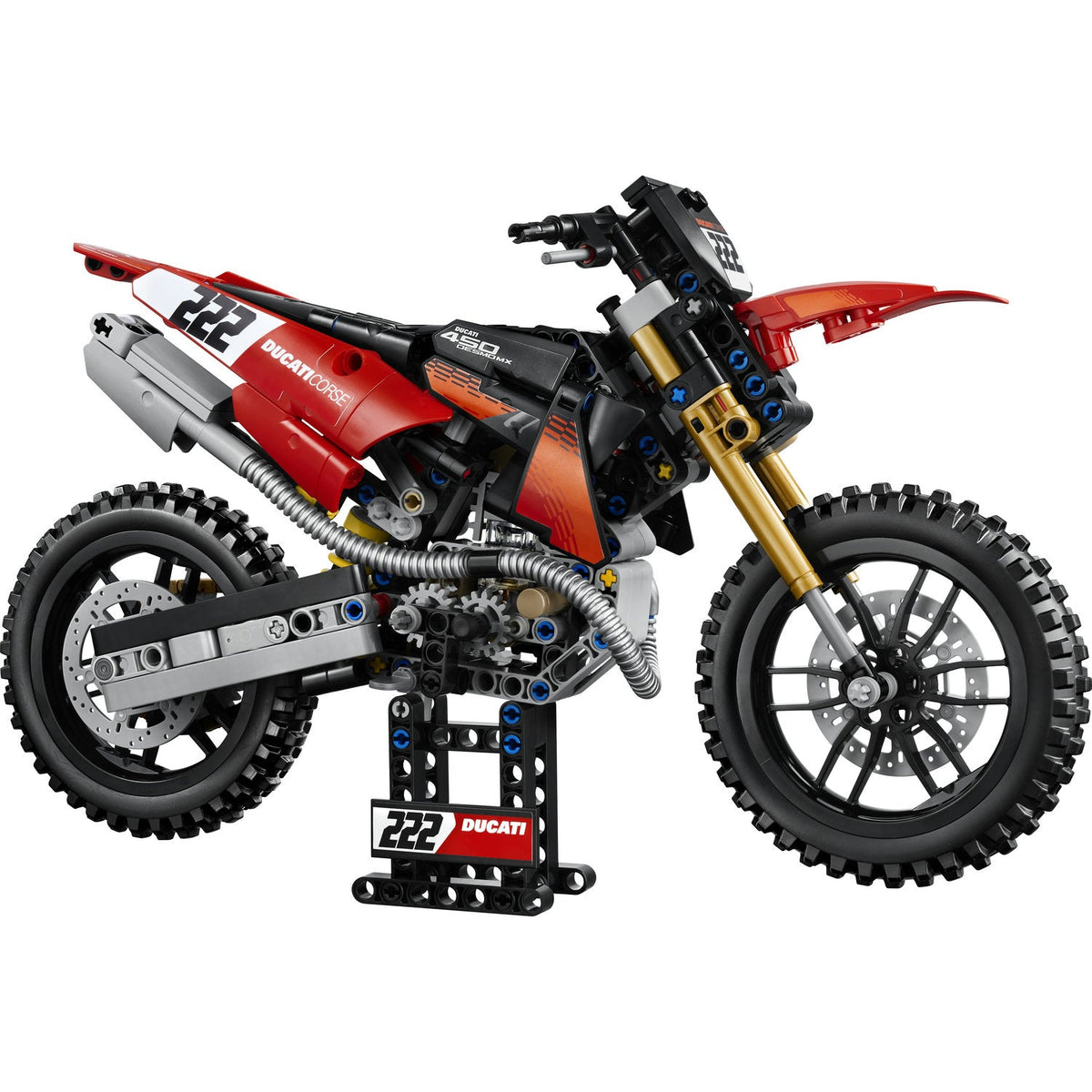 42238 Ducati Desmo450 MX Factory Motorcycle product image 2, provided for visual reference and product detail review