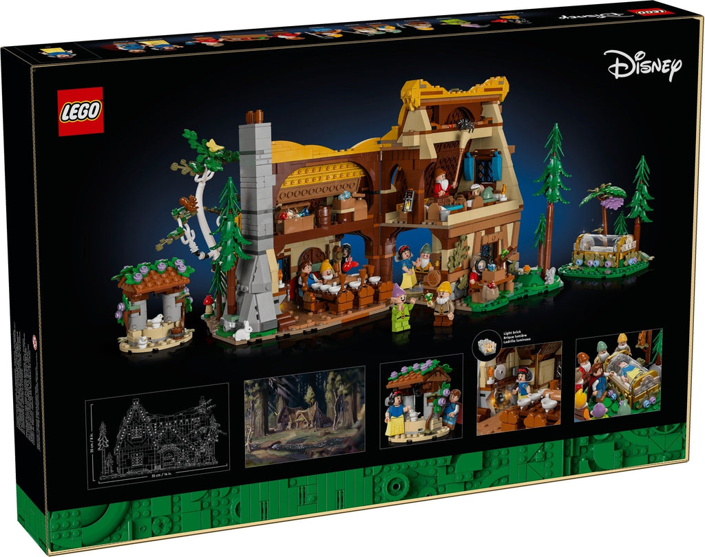 43242 Snow White and the Seven Dwarfs' Cottage product image 3, provided for visual reference and product detail review