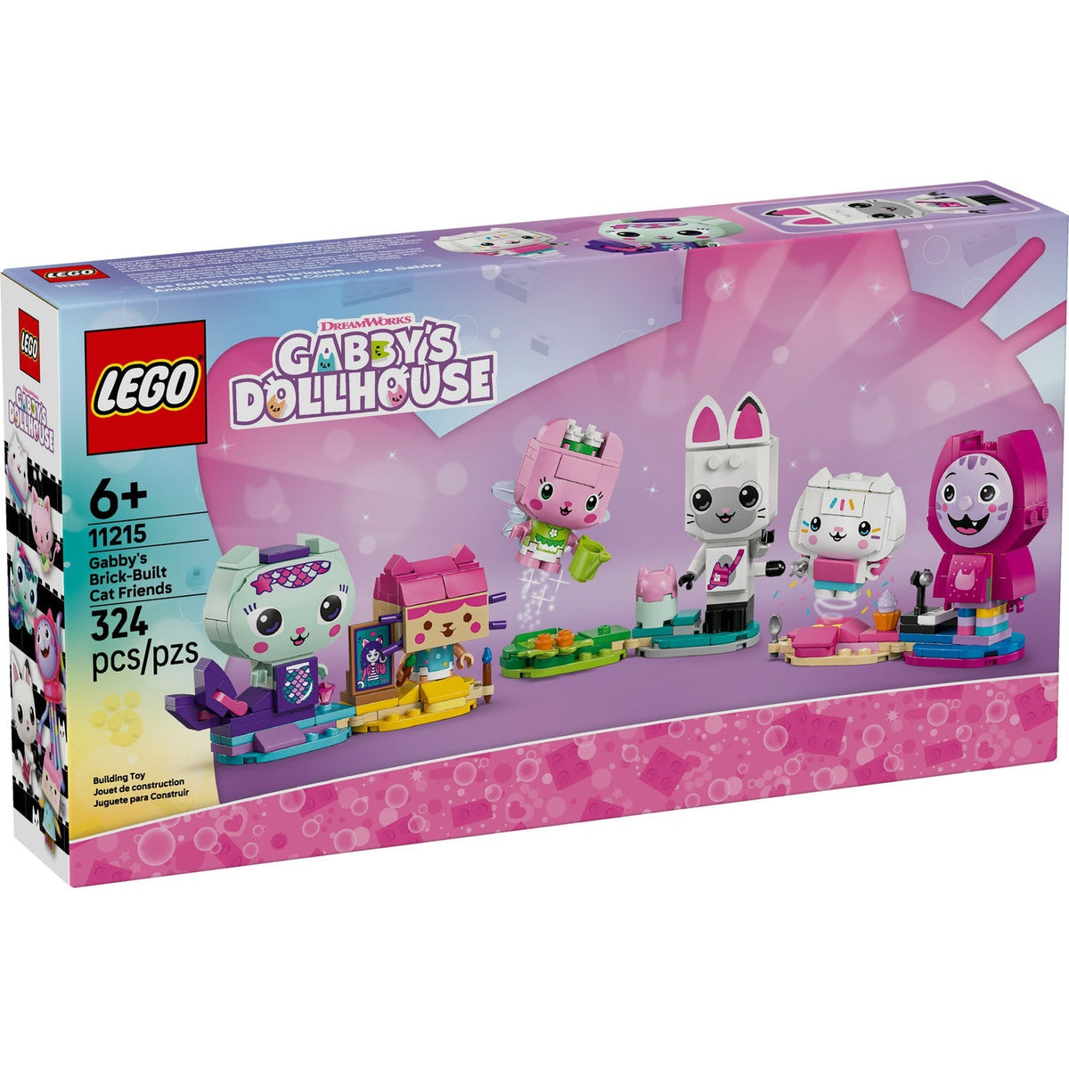 11215 Gabby's Brick-Built Cat Friends product image 1, provided for visual reference and product detail review