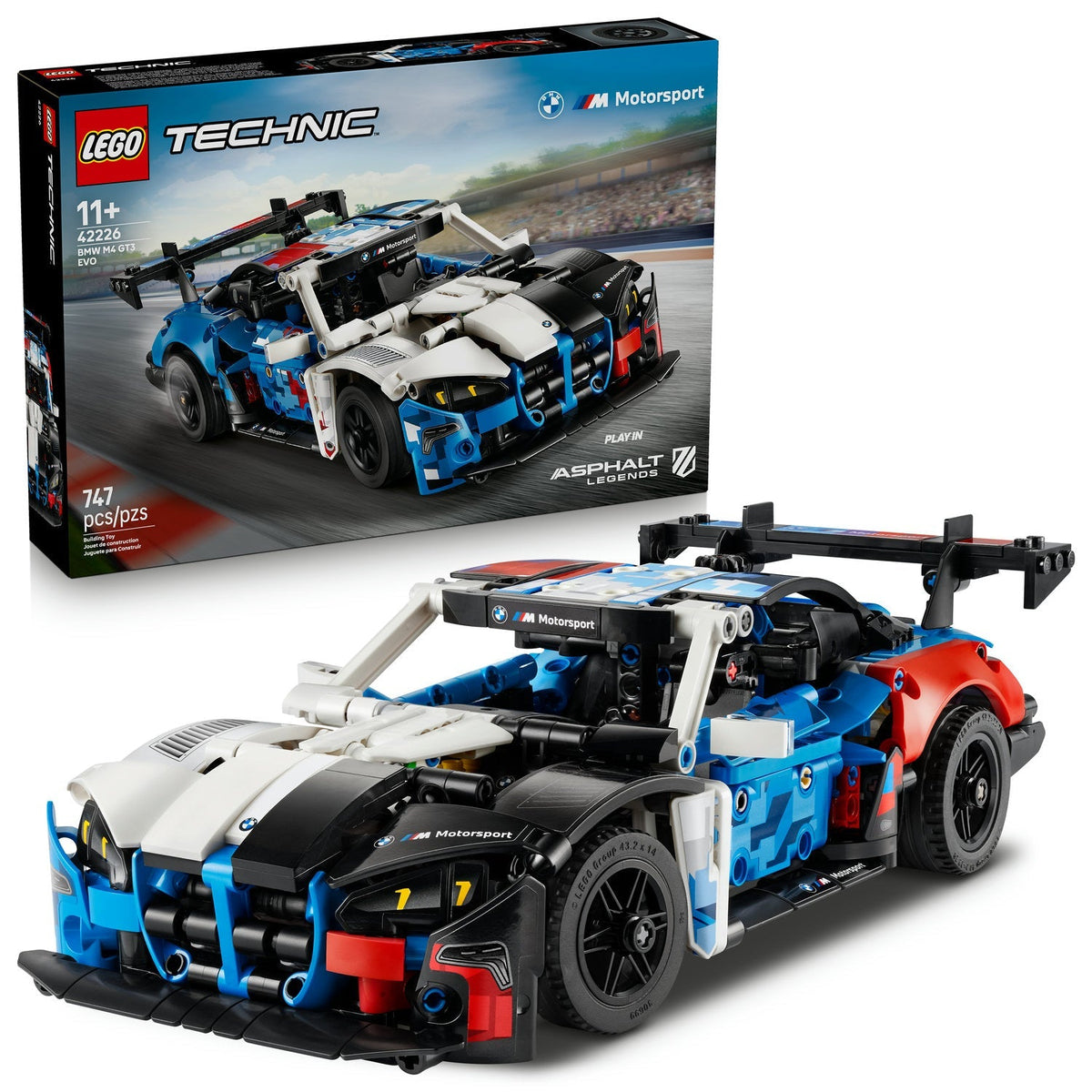 42226 BMW M4 GT3 EVO Race Car product image 2, provided for visual reference and product detail review